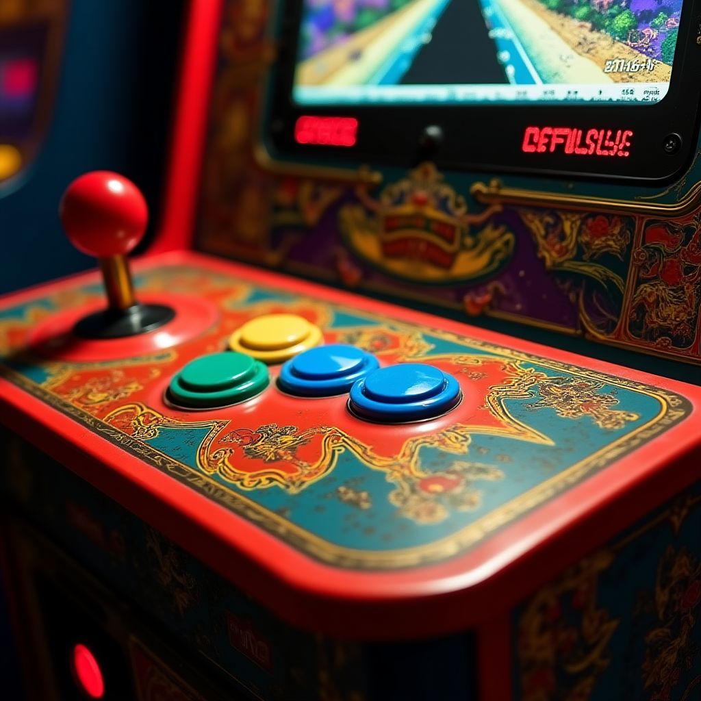 Arcade control panel design