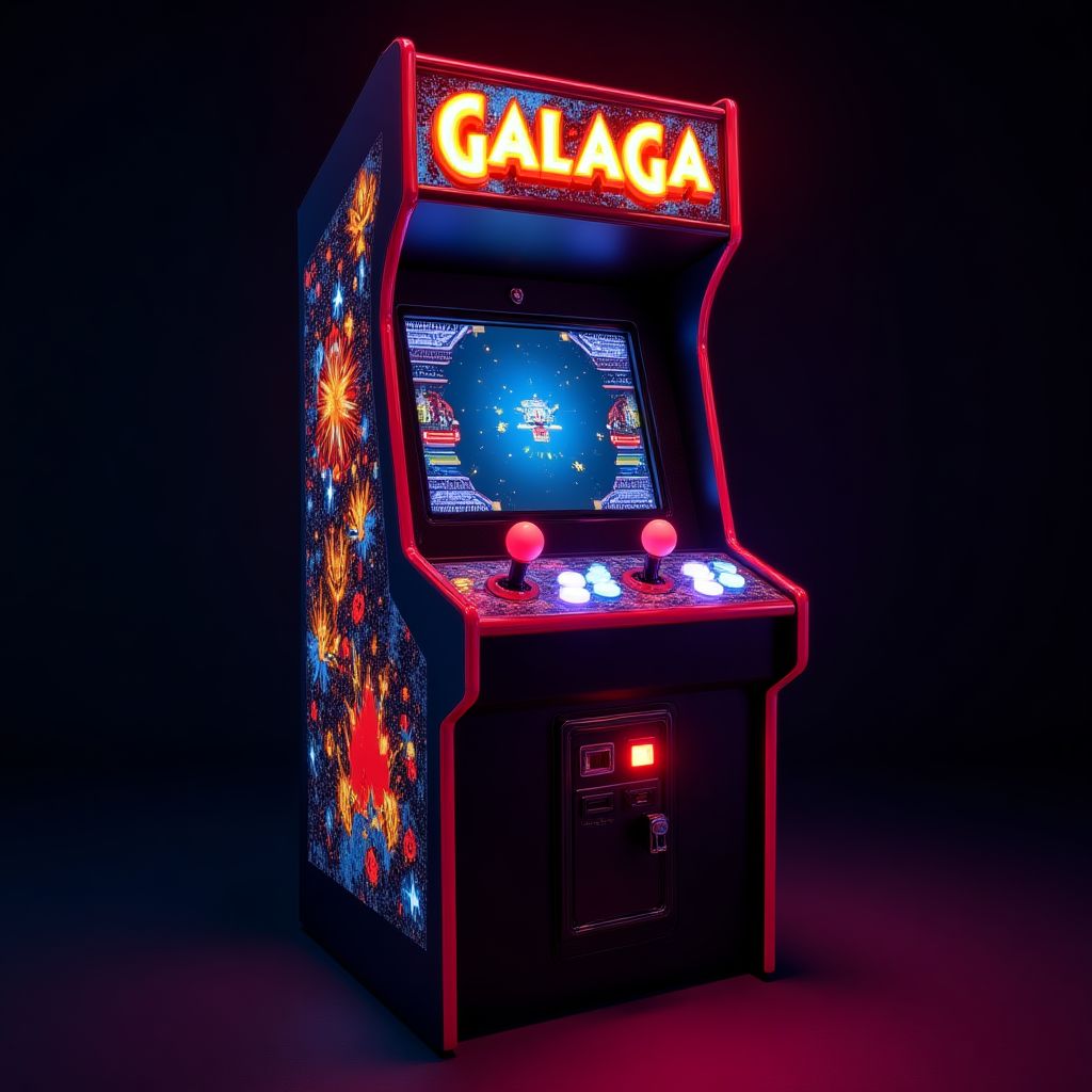 Galaga arcade game